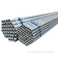 Tubo de acero galvanizado soldado ASTM A252